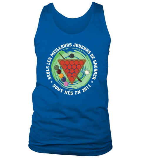 Snooker born in 2011 Vintage Birthday Snooker Tank Top Unisex