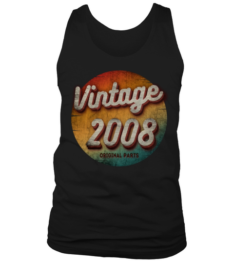 VINTAGE 2008 ORIGINAL PARTS Tank Top Unisex