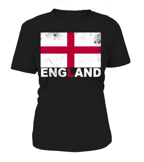 England Flag Vintage English Nationality Origin Tr Women's T-Shirt