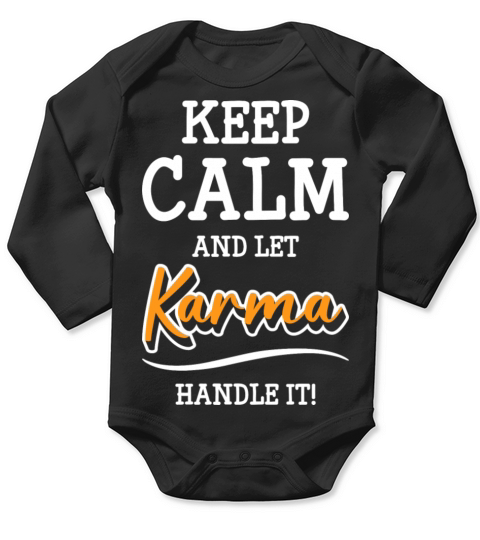 Karma Yoga Ego Long Sleeve Baby One-Piece