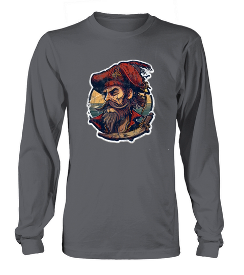 Retro Pirate Long sleeved Unisex