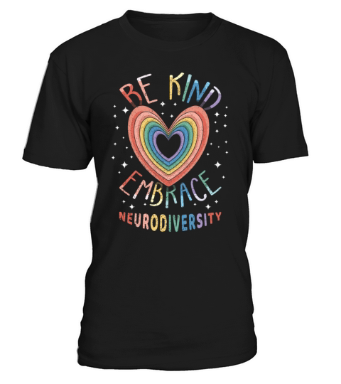 Embrace Neurodiversity Puzzle Autism Awareness T-Shirt Unisex