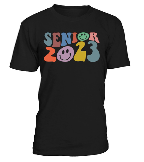 Seniors 2023 Retro Vintage Senior 2023 T-Shirt Unisex