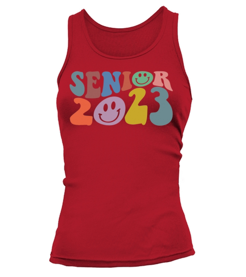 Seniors 2023 Retro Vintage Senior 2023 Tank top Woman