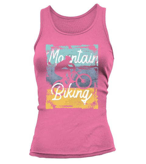 Vintage Mountain Biking Extreme sport Tank top Woman