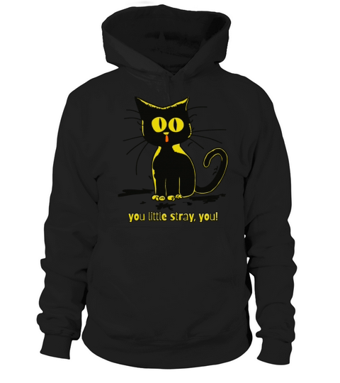 you little stray vintage cartoon cat Hoodie Unisex