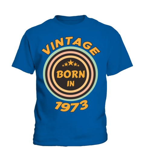 vintage born in 1973 Kids T-Shirt