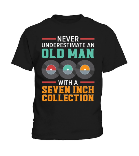Vinyl Record Player Music Lover Record Collector Kids T-Shirt
