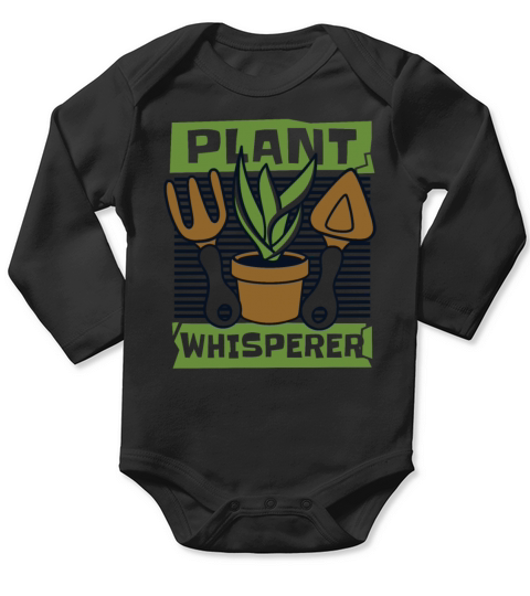 Plant Whisperer Gardener Horticulture Ideas Long Sleeve Baby One-Piece