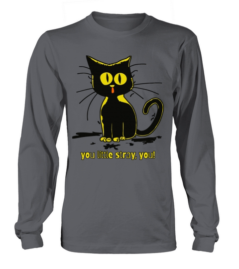 you little stray vintage cartoon cat Long sleeved Unisex