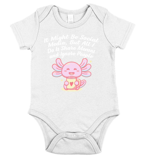 Born to Share Memes and Ignore People Introvert Fu Short Sleeve Baby One-Piece