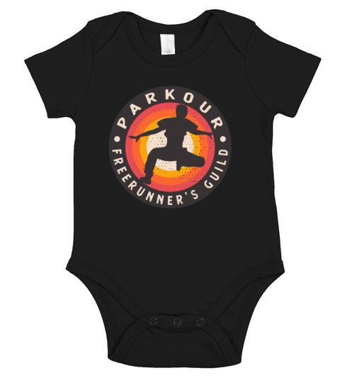 Parkour Freerunners Guild Freerunning Short Sleeve Baby One-Piece