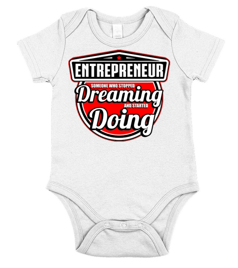 Someone Who Stopped Dreaming And Started Doing Short Sleeve Baby One-Piece