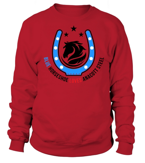 Blue Horseshoe loves Anacott Steel Sweatshirt Unisex