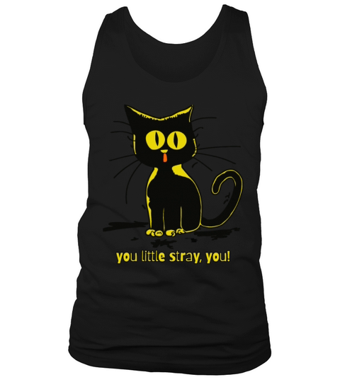 you little stray vintage cartoon cat Tank Top Unisex
