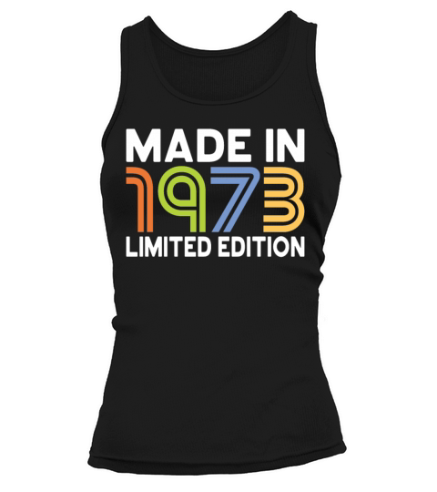 50th birthday vintage 1973 made in 1973 Tank top Woman