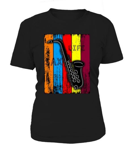 retro saxophone funny Women's T-Shirt