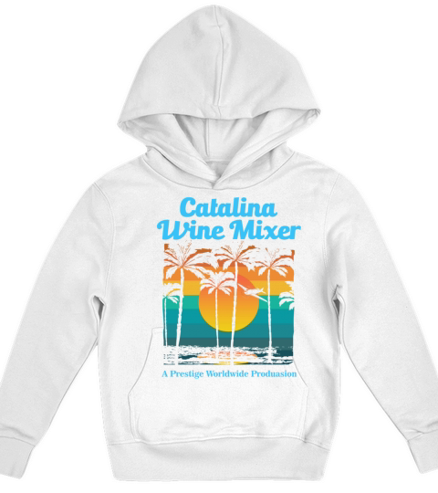 Catalina Wine Mixer Vintage Kids Hoodie