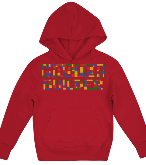 Funny Master Builder for Kids Men Women Cool Kids Hoodie