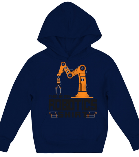 Robot Robotics Engineer Vintage Kids Hoodie