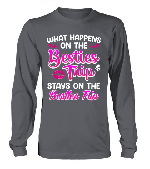Besties Trip Friends Summer Vacation Spring Break Long sleeved Unisex