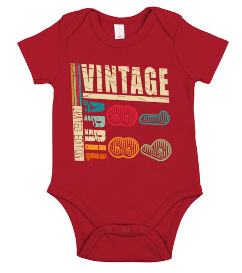 Born April 1988 Short Sleeve Baby One-Piece