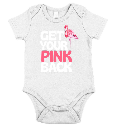 Get your pink back Short Sleeve Baby One-Piece