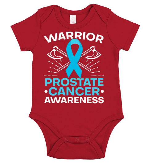 Prostate Cancer Warrior Prostate Cancer Awareness Short Sleeve Baby One-Piece