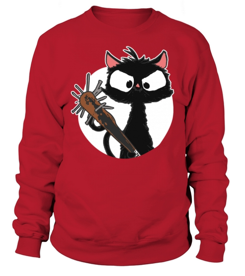 Halloween Retro Cat Vintage Cat Sweatshirt Unisex