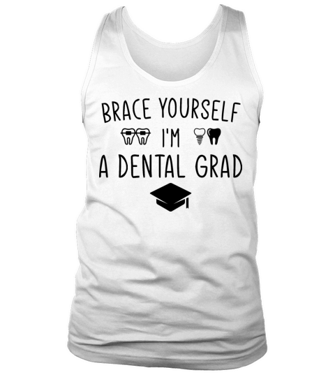 DDS funny dentist dental student humor graduation Tank Top Unisex