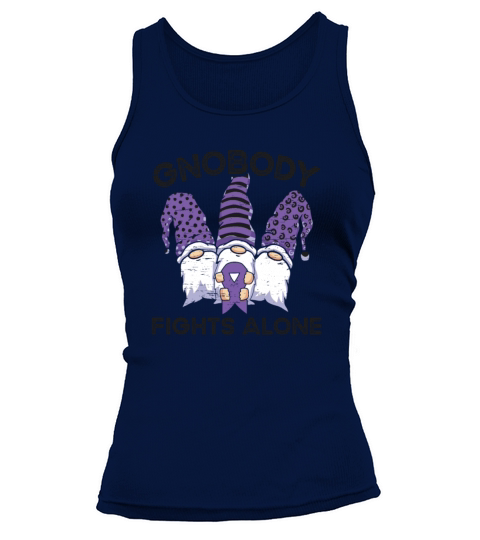 Gnome Epilepsy Purple Ribbon Epileptic Epilepsy Tank top Woman