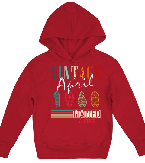 April 1968 vintage Kids Hoodie