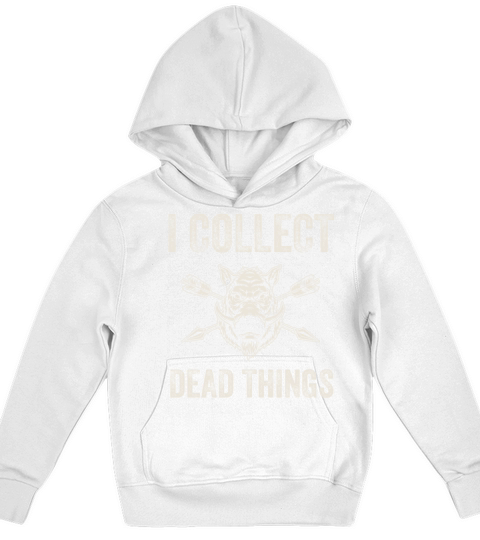 I Collect Dead Things Kids Hoodie