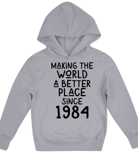 Making the World a better place since 1984 Kids Hoodie