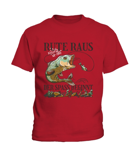 Fishing German Quote T-shirt Kids T-Shirt
