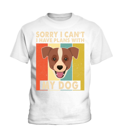 Sorry I cant I have plans with my dog Kids T-Shirt