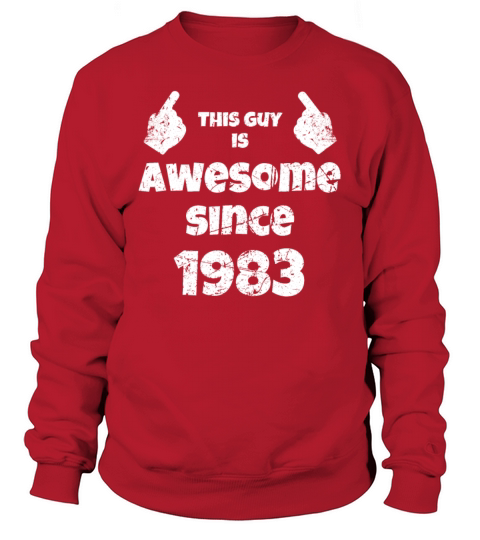 40th Birthday Vintage 1983 Sweatshirt Unisex