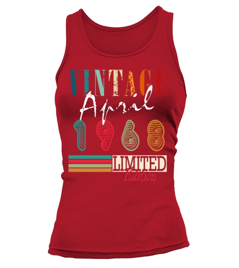 April 1968 vintage Tank top Woman