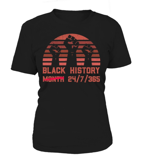 Black History Month USA Black History African Women's T-Shirt