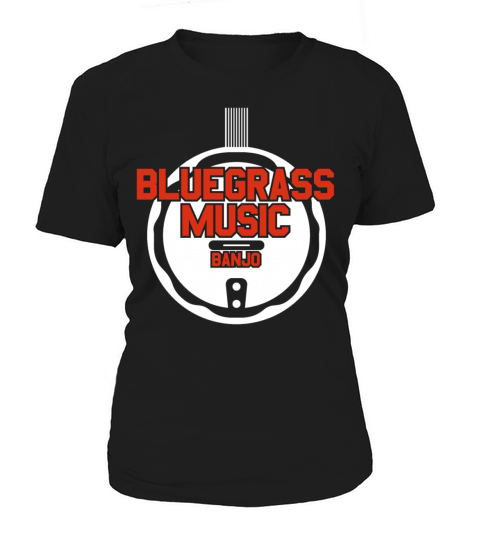 Vintage Bluegrass Music Banjo Player Women's T-Shirt