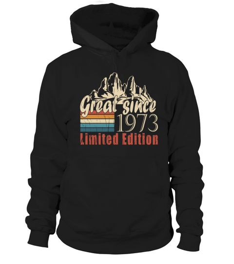 Original 1973 vintage birthday gift Hoodie Unisex