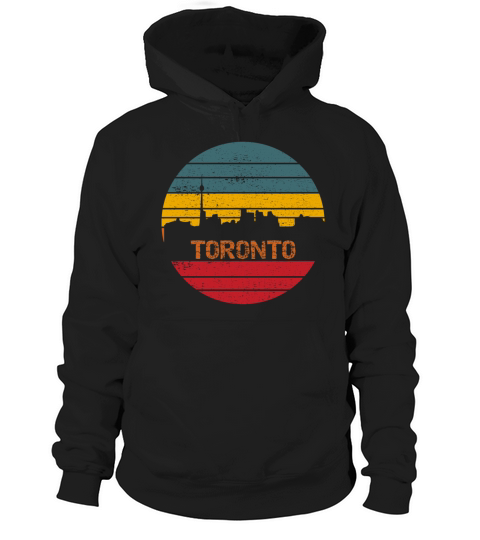 Toronto Vintage Canadian Locations Hoodie Unisex