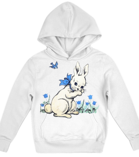 Vintage Easter Kids Hoodie