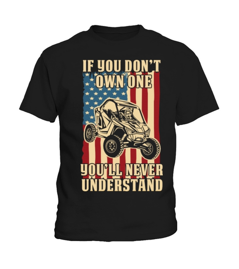 POLARIS RZR Vintage USA flag Rzr graphics Kids T-Shirt