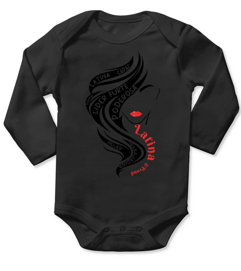 Latina Hispanic Heritage Month Long Sleeve Baby One-Piece