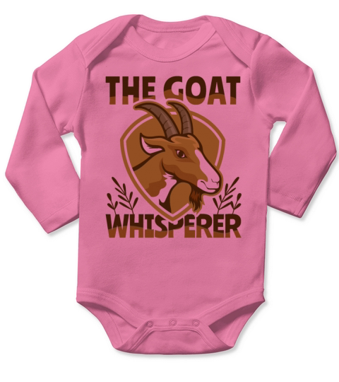 The Goat Whisperer Rancher Agribusiness Long Sleeve Baby One-Piece