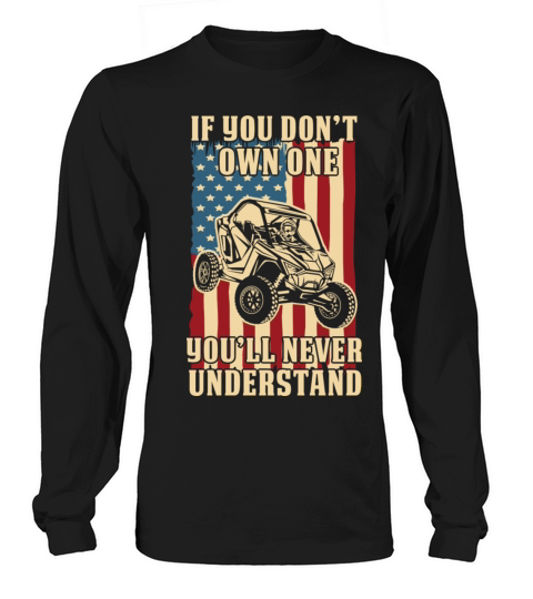 POLARIS RZR Vintage USA flag Rzr graphics Long sleeved Unisex