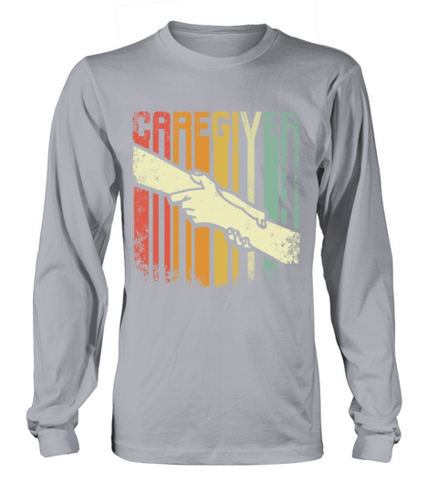 Retro Vintage Caregiver Long sleeved Unisex