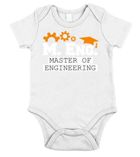 I am Master of Engineering Masters Degree Short Sleeve Baby One-Piece