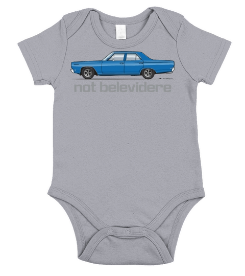 not belevidere Electric Blue Short Sleeve Baby One-Piece